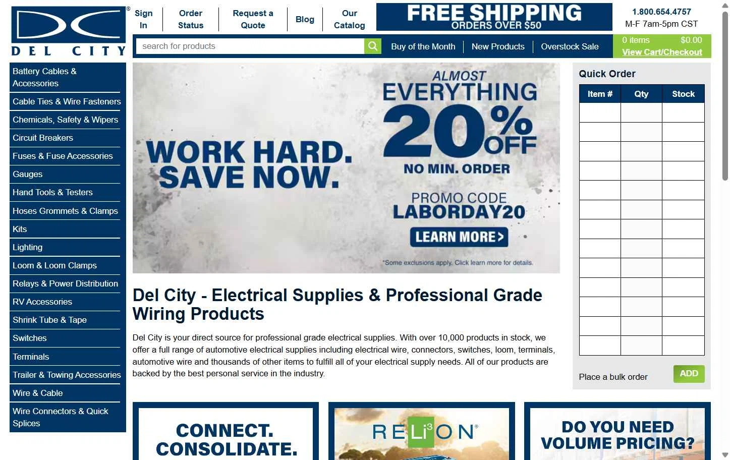 Del City checkout page showing Del City promo code box | Screenshot taken by SimplyCodes community member on Aug 26, 2025