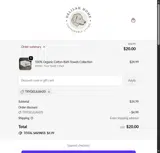 TRYDELILAH20 coupon verification screenshot