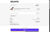 DeliVita coupon verification screenshot