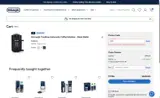 De'Longhi coupon verification screenshot