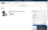 De'Longhi coupon verification screenshot