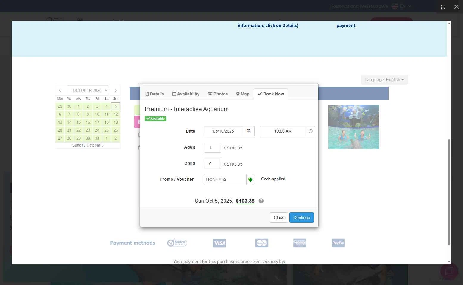 Delphinus checkout page showing Delphinus promo code box | Screenshot taken by SimplyCodes community member on Sep 20, 2025