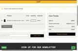 WELCOME20 coupon verification screenshot