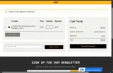 EMPTYCART coupon verification screenshot