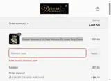 ANDZES coupon verification screenshot