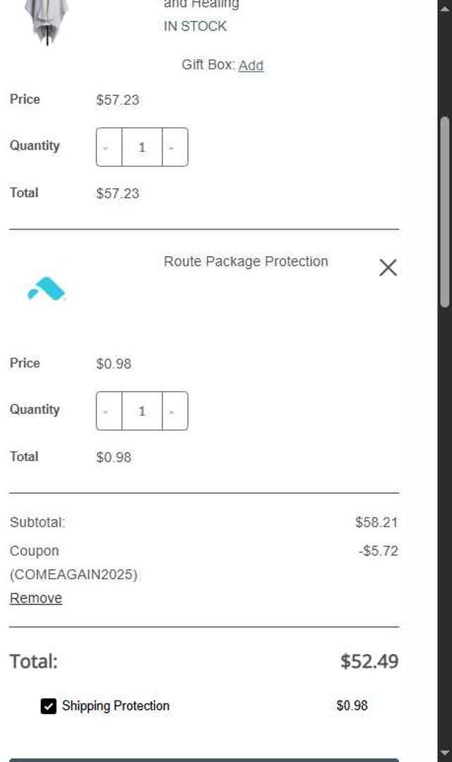 Demdaco checkout page showing Demdaco coupon code box | Screenshot taken by SimplyCodes community member on Jul 1, 2025