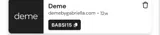 BABSI15 coupon verification screenshot