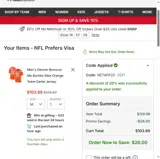 NETAPP20 coupon verification screenshot