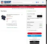 Denver Broncos coupon verification screenshot