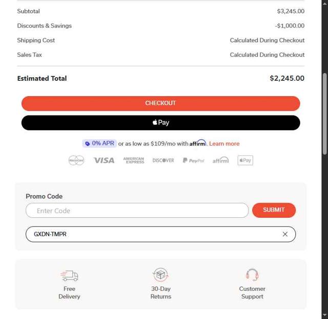 Denon checkout page showing Denon promo code box | Screenshot taken by SimplyCodes community member on Aug 9, 2025