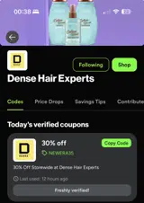 NEWERA35 coupon verification screenshot