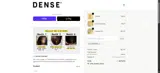 DENSEOFFER coupon verification screenshot