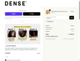 DENSE40 coupon verification screenshot