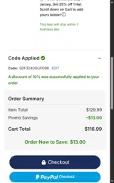 SDF324OGIJFD98 coupon verification screenshot