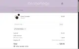 Dermaflage coupon verification screenshot