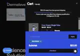 Welcome20 coupon verification screenshot