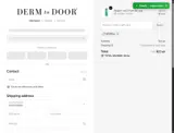 Derm to Door coupon verification screenshot