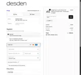 Desden coupon verification screenshot