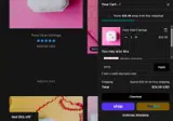 Desert Peach coupon verification screenshot