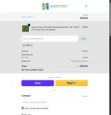 VIP20 coupon verification screenshot