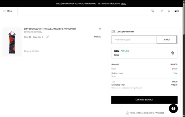 Desigual checkout page showing Desigual promo code box | Screenshot taken by SimplyCodes community member on Aug 12, 2025