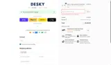 Desky USA coupon verification screenshot
