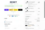 Desky USA coupon verification screenshot