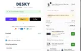 Desky USA coupon verification screenshot