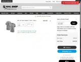 Detroit Red Wings Shop coupon verification screenshot