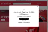 Detroit Red Wings Shop coupon verification screenshot