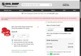 Detroit Red Wings Shop coupon verification screenshot