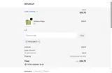 WELCOME10 coupon verification screenshot