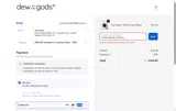Dew of the Gods coupon verification screenshot