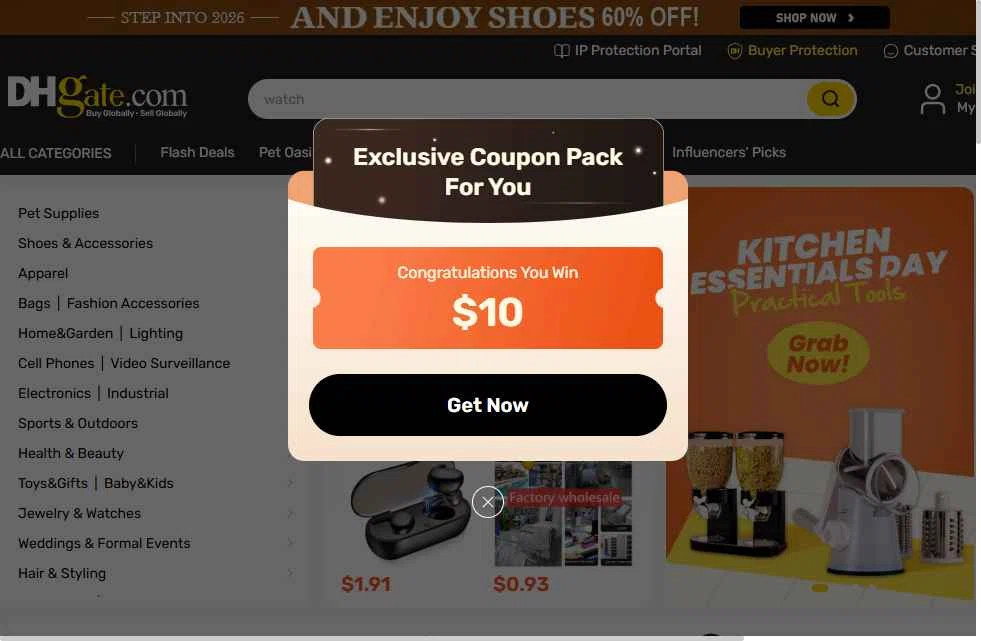 DHgate Promo Codes - $5 Off (7 Verified) Jan 2026