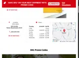 DHL coupon verification screenshot