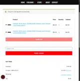 DBTHANKS10 coupon verification screenshot