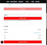 Mags10 coupon verification screenshot
