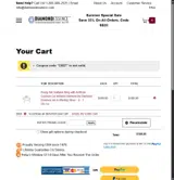 CM27 coupon verification screenshot