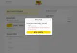 CATER85 coupon verification screenshot