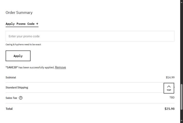 Dickies checkout page showing Dickies promo code box | Screenshot taken by SimplyCodes community member on Jul 19, 2025