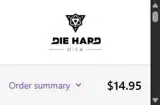 Die Hard Dice coupon verification screenshot