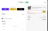 Different Drips coupon verification screenshot
