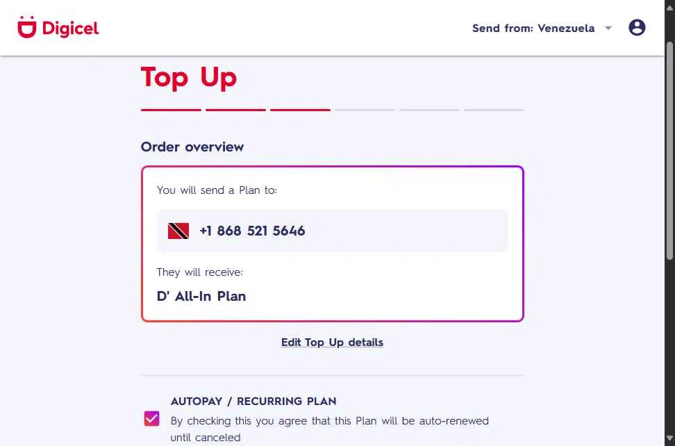 Digicel checkout page showing Digicel promo code box | Screenshot taken by SimplyCodes community member on Sep 18, 2025