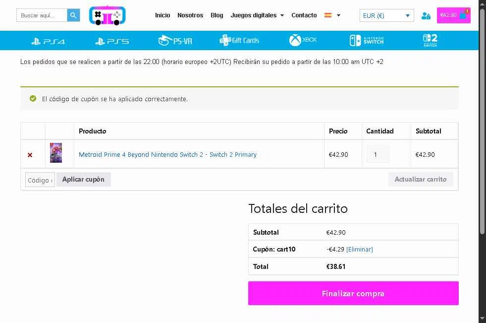 Digital World PSN checkout page showing Digital World PSN promo code box | Screenshot taken by SimplyCodes community member on Jan 31, 2026