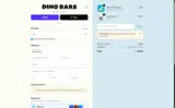 Dino Bars coupon verification screenshot