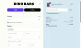 Dino Bars coupon verification screenshot