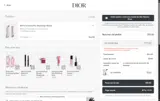 Dior Beauty coupon verification screenshot