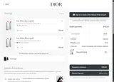 Dior Beauty coupon verification screenshot