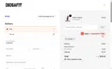 JUSTINE coupon verification screenshot