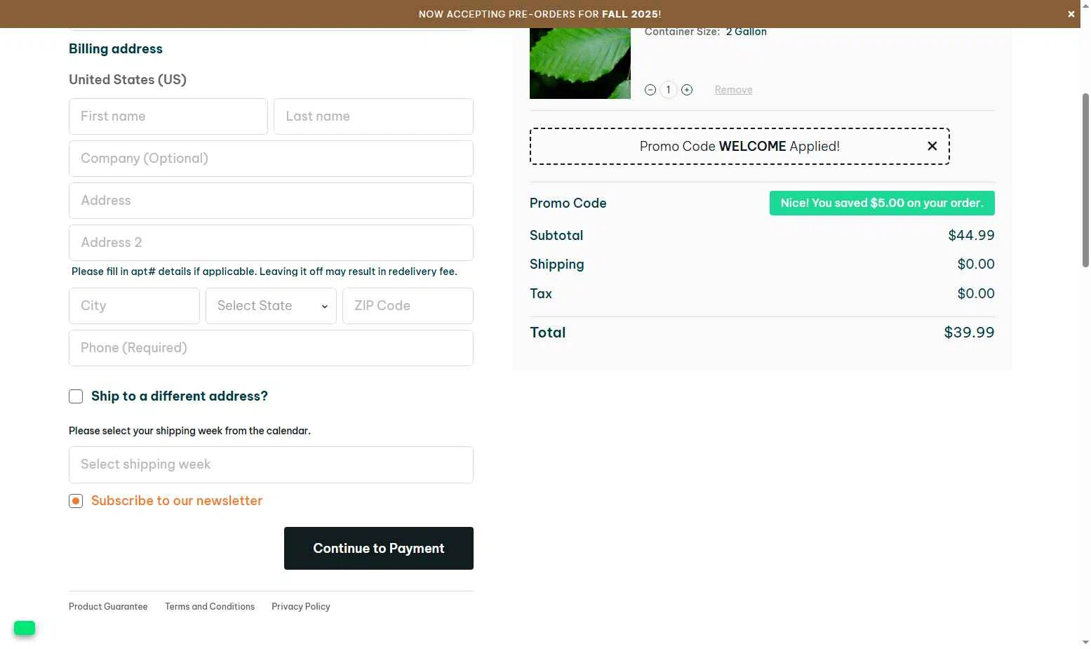 Direct Native Plants Promo Codes - $5 Off Jun 2026